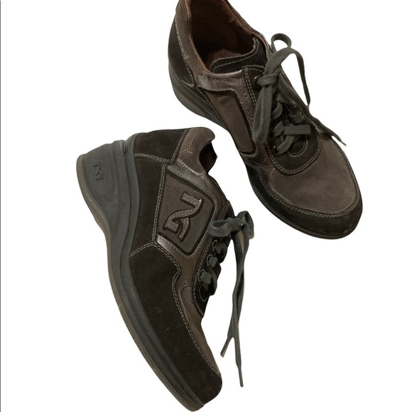 Nero Giardini Shoes - Nero Giardini Black Italian Wedge Sneakers Size 35/5